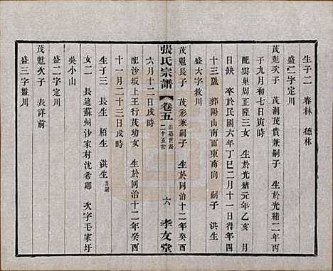 中国[张姓] 张氏宗谱六卷 — 民国十二年（1923）_五.pdf