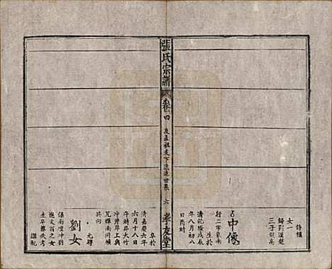 安徽[张姓] 太湖张氏宗谱九卷首二卷 — 民国元年（1912）_四.pdf