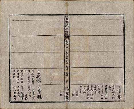 安徽[张姓] 太湖张氏宗谱九卷首二卷 — 民国元年（1912）_六.pdf