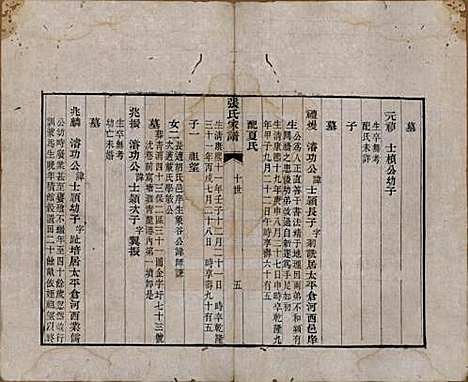 上海[张姓] 张氏族谱不分卷 — 清道光二十三年（1843）_四.pdf