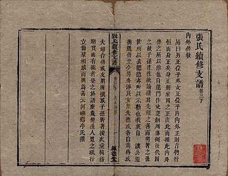 中国[张姓] 张氏续修支谱 — 清道光十八年（1838）_三.pdf