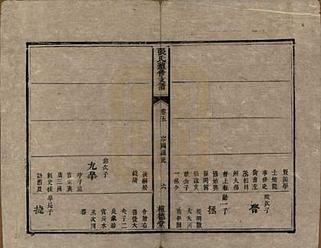 中国[张姓] 张氏续修支谱 — 清道光十八年（1838）_五.pdf