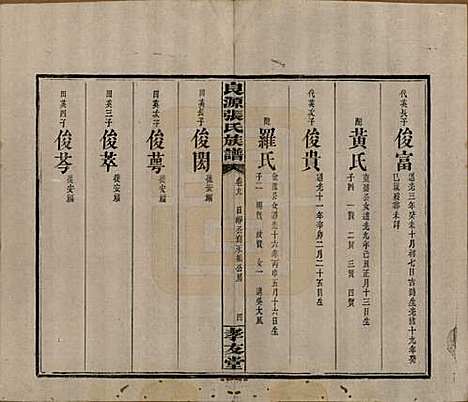 湖南[张姓] 良源张氏族谱十二卷 — 清光绪二十七年(1901)_九.pdf