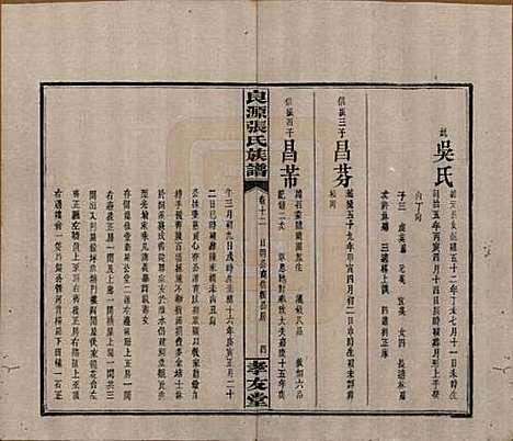 湖南[张姓] 良源张氏族谱十二卷 — 清光绪二十七年(1901)_十二.pdf