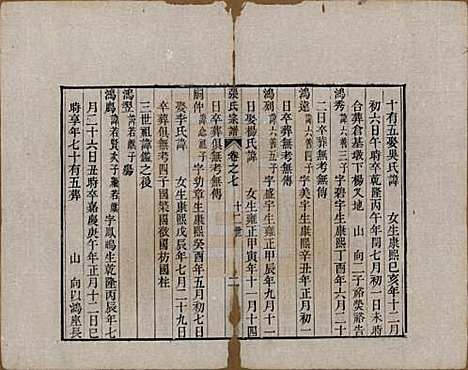 中国[张姓] 张氏宗谱 — 清嘉庆十九年（1806）_七.pdf