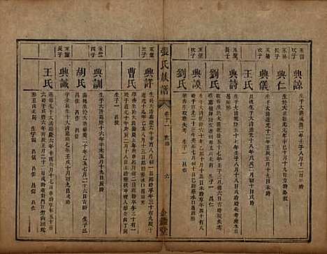 湖南[张姓] 张氏族谱十二卷首一卷 — 清咸丰十一年（1861）_十一.pdf