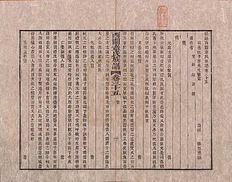 安徽[章姓] 绩溪西关章氏族谱四十卷首二卷 — 清道光二十九年（1849）_三十五.pdf