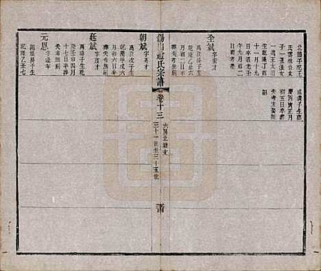 江苏[赵姓] 锡山赵氏宗谱十四卷 — 清宣统元年（1909）_十三.pdf