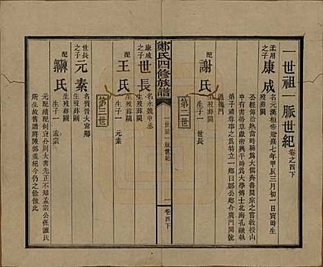 湖南[郑姓] 郑氏四修族谱九卷 — 民国二十八年（1939）_四.pdf