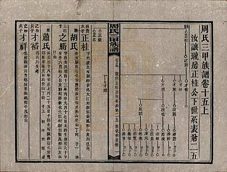 湖南[周姓] 周氏三甲四修族谱 — 民国19年[1930]_十五.pdf