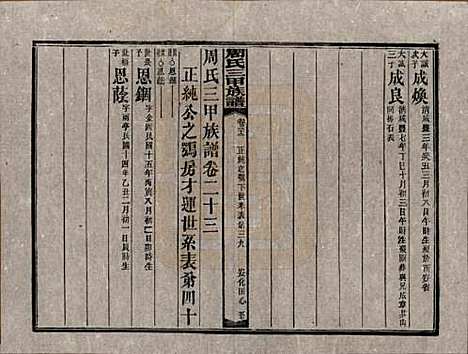 湖南[周姓] 周氏三甲四修族谱 — 民国19年[1930]_二十三.pdf