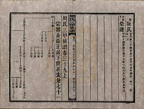 湖南[周姓] 周氏三甲四修族谱 — 民国19年[1930]_三十九.pdf