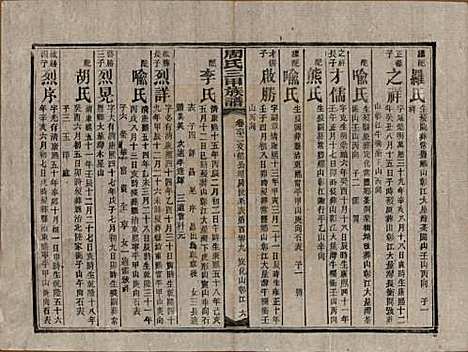 湖南[周姓] 周氏三甲四修族谱 — 民国19年[1930]_六十二.pdf