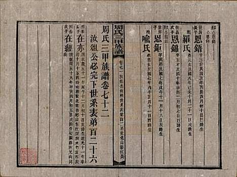 湖南[周姓] 周氏三甲四修族谱 — 民国19年[1930]_七十二.pdf