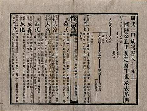 湖南[周姓] 周氏三甲四修族谱 — 民国19年[1930]_八十九.pdf