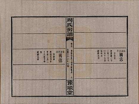 湖南[周姓] 周氏房谱 — 民国37年[1948]_五.pdf