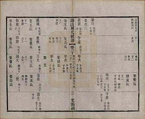 江苏[周姓] 锡山周氏大统宗谱七十四卷 — 民国八年（1919）_二十.pdf