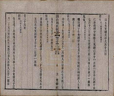 江苏[周姓] 锡山周氏大统宗谱七十四卷 — 民国八年（1919）_七十四.pdf