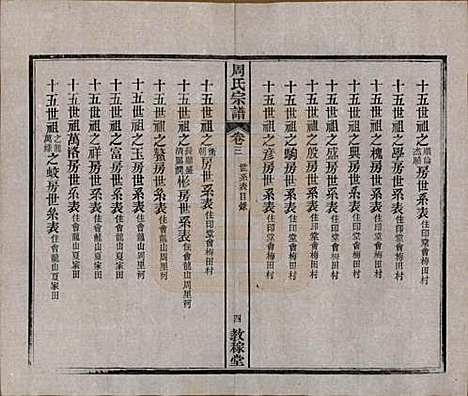 湖北[周姓] 黄陂周氏宗谱十卷 — 民国十二年（1923）_三.pdf