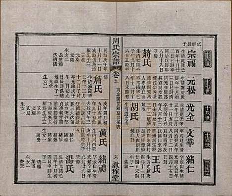 湖北[周姓] 黄陂周氏宗谱十卷 — 民国十二年（1923）_五.pdf