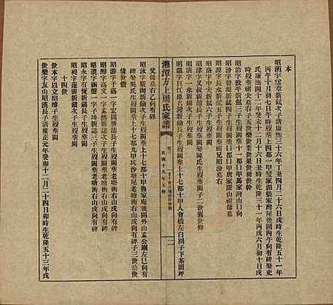 湖南[周姓] 湘潭方上周氏七修家谱一百六十六卷 — 民国十九年（1930）_三.pdf