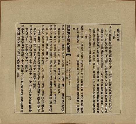 湖南[周姓] 湘潭方上周氏七修家谱一百六十六卷 — 民国十九年（1930）_三十四.pdf