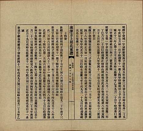 湖南[周姓] 湘潭方上周氏七修家谱一百六十六卷 — 民国十九年（1930）_四十四.pdf