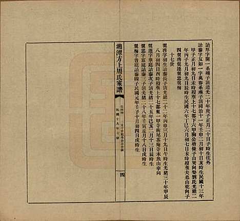 湖南[周姓] 湘潭方上周氏七修家谱一百六十六卷 — 民国十九年（1930）_四十四.pdf