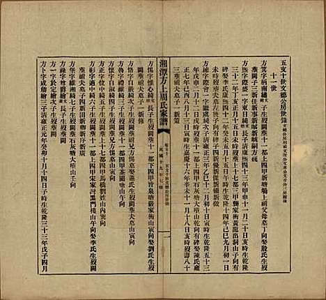 湖南[周姓] 湘潭方上周氏七修家谱一百六十六卷 — 民国十九年（1930）_五十.pdf