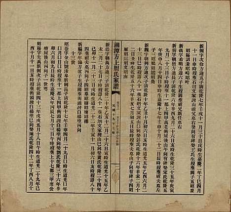 湖南[周姓] 湘潭方上周氏七修家谱一百六十六卷 — 民国十九年（1930）_五十二.pdf