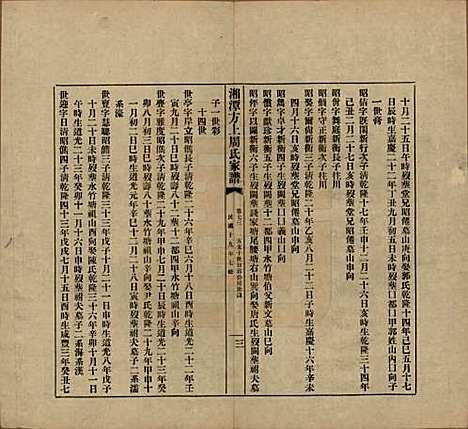 湖南[周姓] 湘潭方上周氏七修家谱一百六十六卷 — 民国十九年（1930）_七十三.pdf