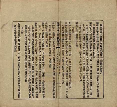 湖南[周姓] 湘潭方上周氏七修家谱一百六十六卷 — 民国十九年（1930）_七十四.pdf