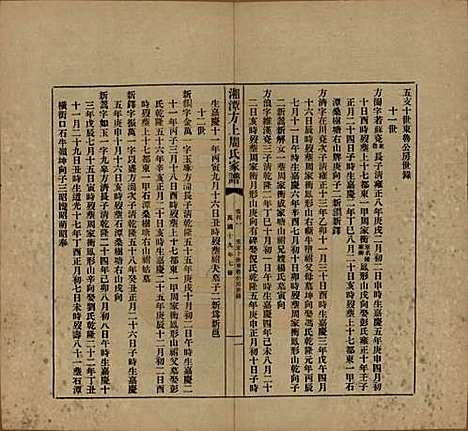 湖南[周姓] 湘潭方上周氏七修家谱一百六十六卷 — 民国十九年（1930）_一百一.pdf