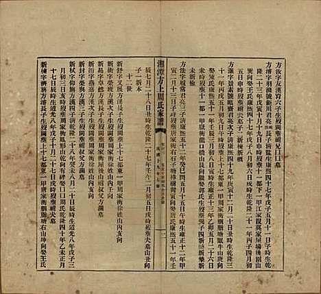 湖南[周姓] 湘潭方上周氏七修家谱一百六十六卷 — 民国十九年（1930）_一百三.pdf