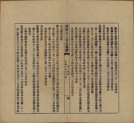 湖南[周姓] 湘潭方上周氏七修家谱一百六十六卷 — 民国十九年（1930）G301.pdf