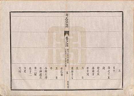 江苏[周姓] 润州周氏重修宗谱十卷 — 清道光七年（1827）_四.pdf