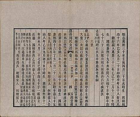 浙江[周姓] 嘉善周氏支谱十四卷首一卷 — 清道光十九年（1839）_二.pdf