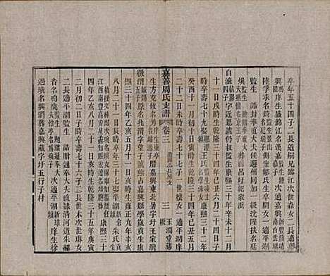 浙江[周姓] 嘉善周氏支谱十四卷首一卷 — 清道光十九年（1839）_三.pdf