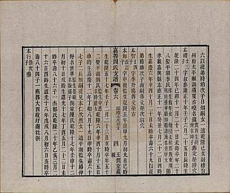 浙江[周姓] 嘉善周氏支谱十四卷首一卷 — 清道光十九年（1839）_六.pdf