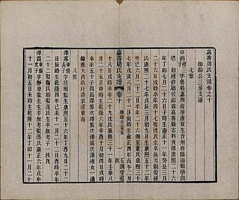 浙江[周姓] 嘉善周氏支谱十四卷首一卷 — 清道光十九年（1839）_十.pdf