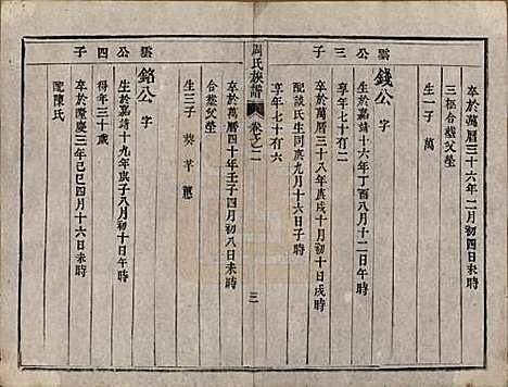 中国[周姓] 周氏族谱四卷 — 清道光十年（1830）_二.pdf