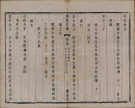 中国[周姓] 周氏宗谱六卷 — 清宣统元年（1909）_四.pdf