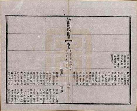 江苏[周姓] 锡山周氏世谱十六卷 — 清宣统元年（1909）_七.pdf