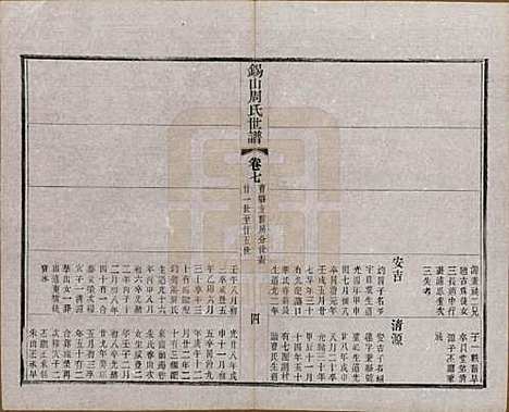 江苏[周姓] 锡山周氏世谱十六卷 — 清宣统元年（1909）_七.pdf