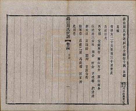 江苏[周姓] 锡山周氏世谱十六卷 — 清宣统元年（1909）_十四.pdf