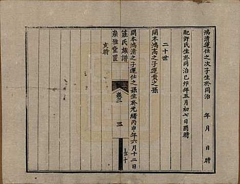 四川[庄姓] 庄氏族谱四卷 — 清光绪二十八年（1902）_二.pdf