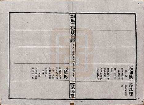 湖南[邹姓] 邹氏三修族谱 — 民国二十年(1931)_八.pdf