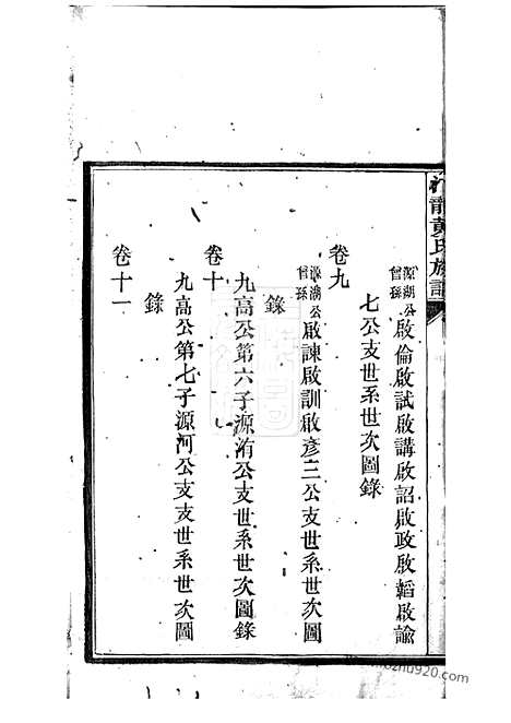 【汀龙黄氏族谱】十二卷（长沙家谱）_N0239.pdf