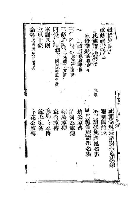 【许氏族谱】世系二十卷_首一卷（湘阴家谱）_N0401.pdf