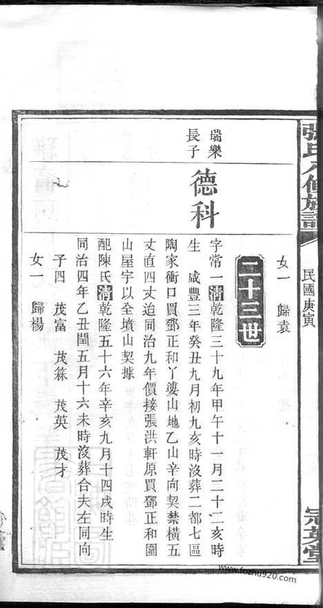 【张氏八修族谱】十卷（宁乡家谱）_N0613.pdf